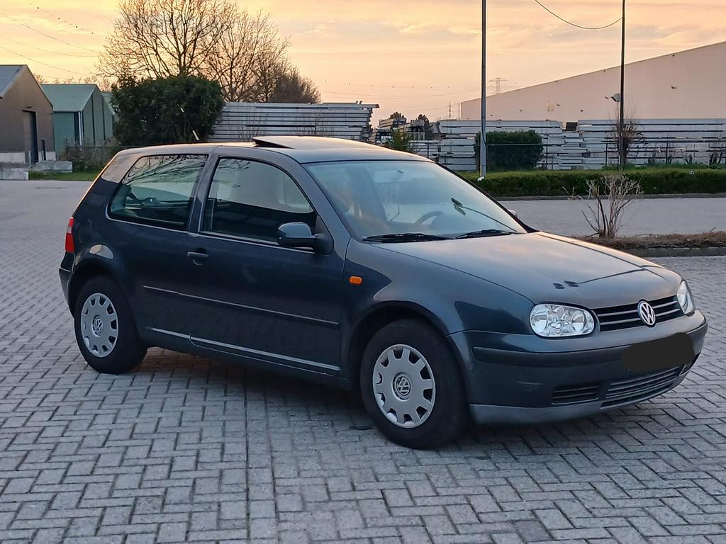 Volkswagen golf 1999, 1.4 motor, Voorwielaandrijving, Stof, 4 cilinders, Open dak