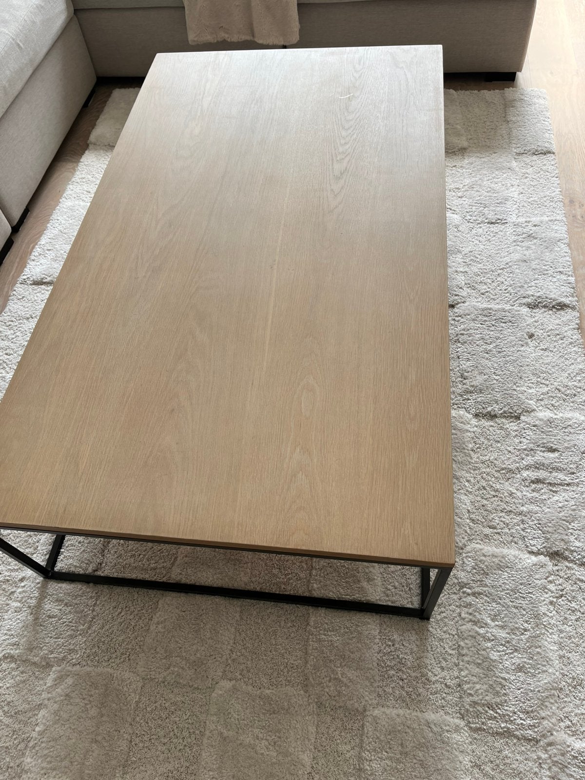 Salontafel in zeer goede staat, Ophalen, 100 tot 150 cm, 50 tot 100 cm, Zo goed als nieuw