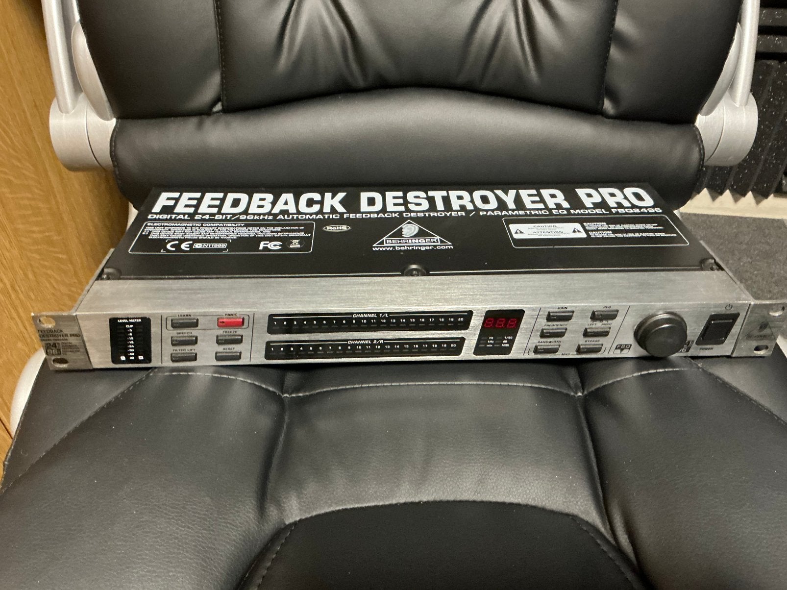 Behringer Feedback Destroyer Pro, Enlèvement ou Envoi, Comme neuf