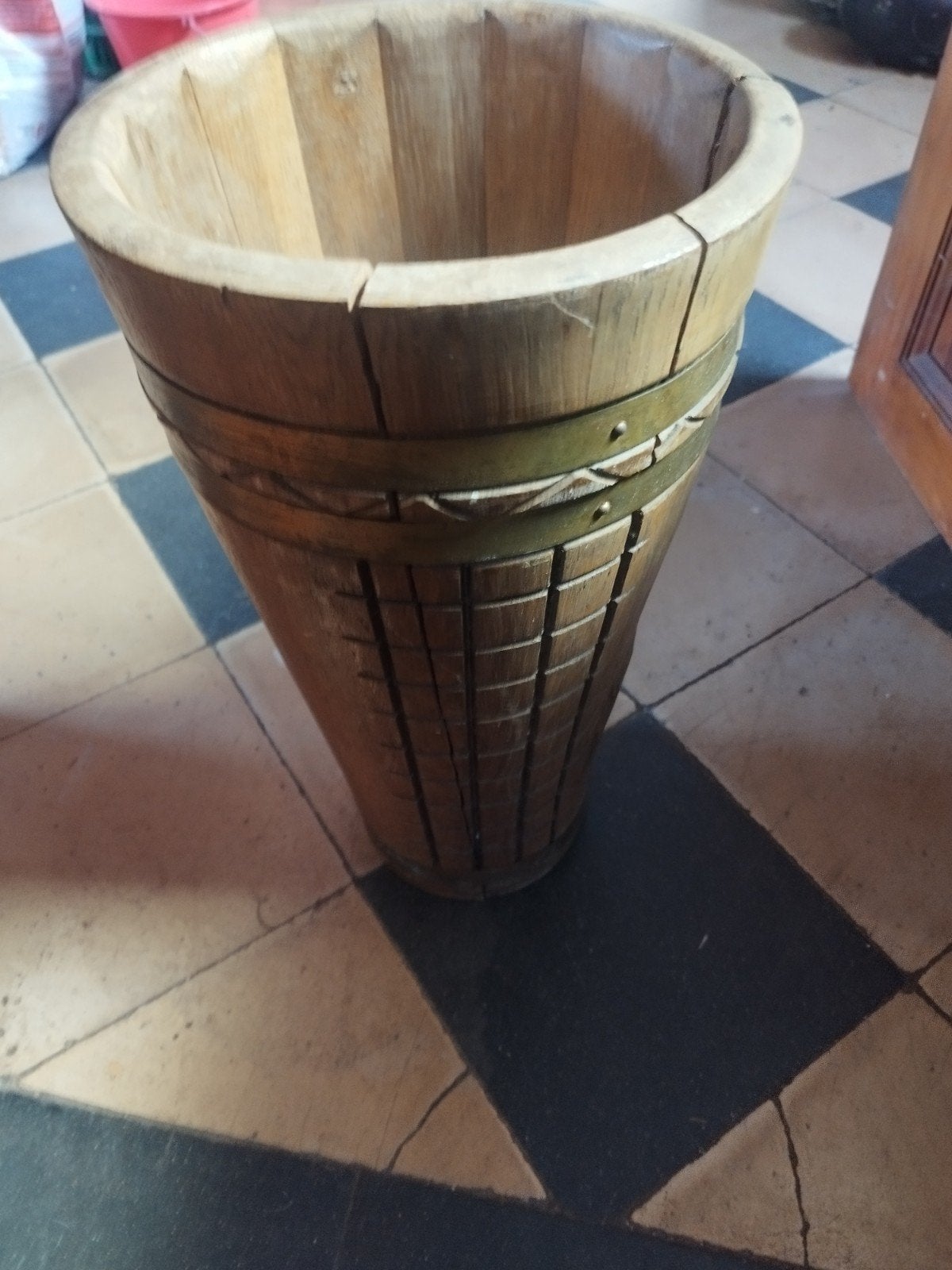 Cache pots, Tuin en Terras, Bloembakken en Plantenbakken, Ophalen, Hout