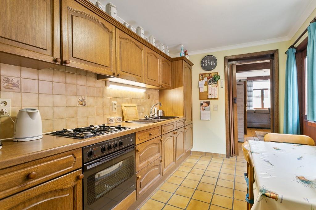 keuken, Synthétique, Brun, Enlèvement, Utilisé
