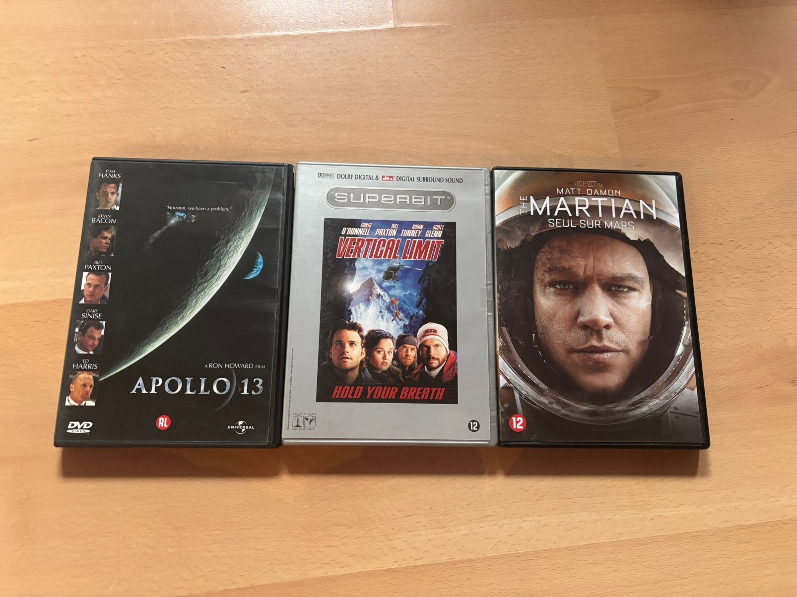 3 DVD - titres variés, Envoi, Comme neuf