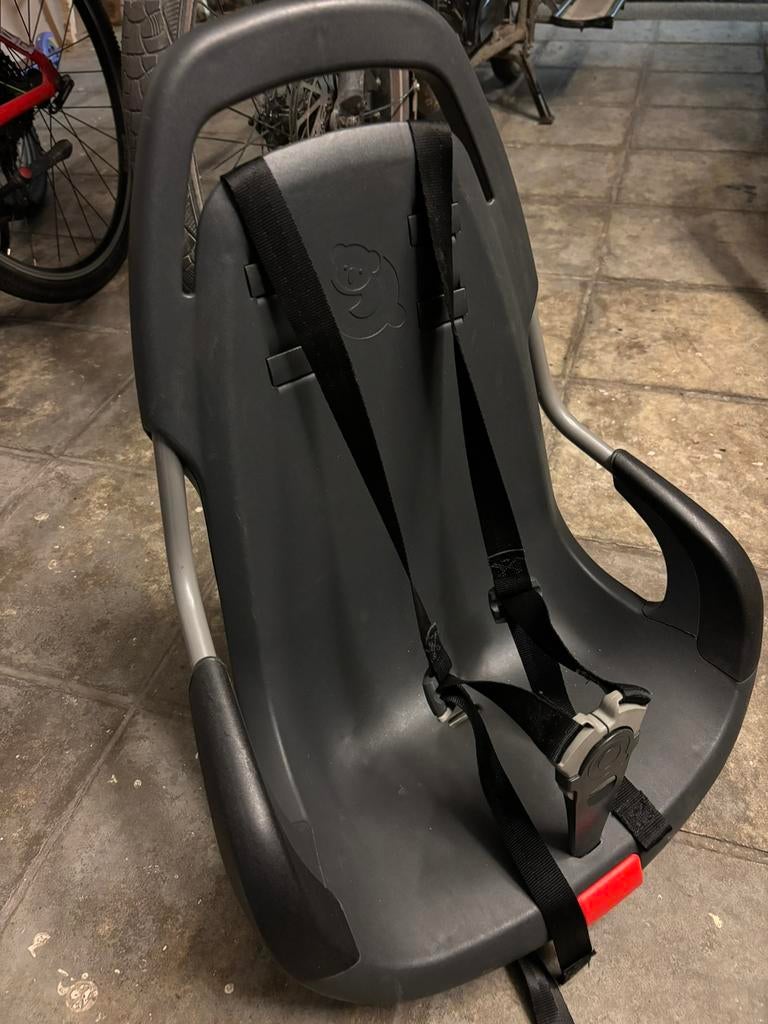Siege velo Qibbel max 22kg porte bagage, Fietsen en Brommers, Fietsaccessoires | Fietsstoeltjes, Ophalen, Zo goed als nieuw