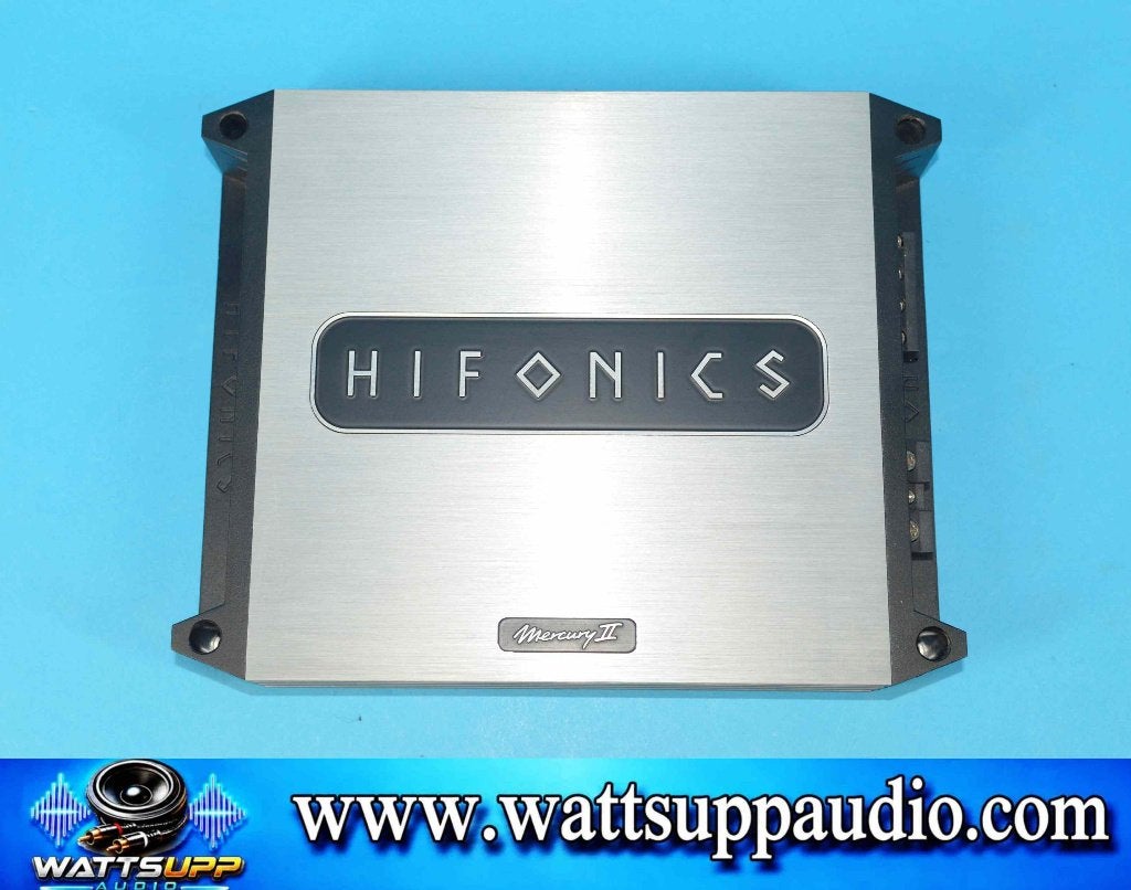 Hifonics MERCURY II V2 2 kanaals / mono versterker 500W RMS, Ophalen of Verzenden, Gebruikt