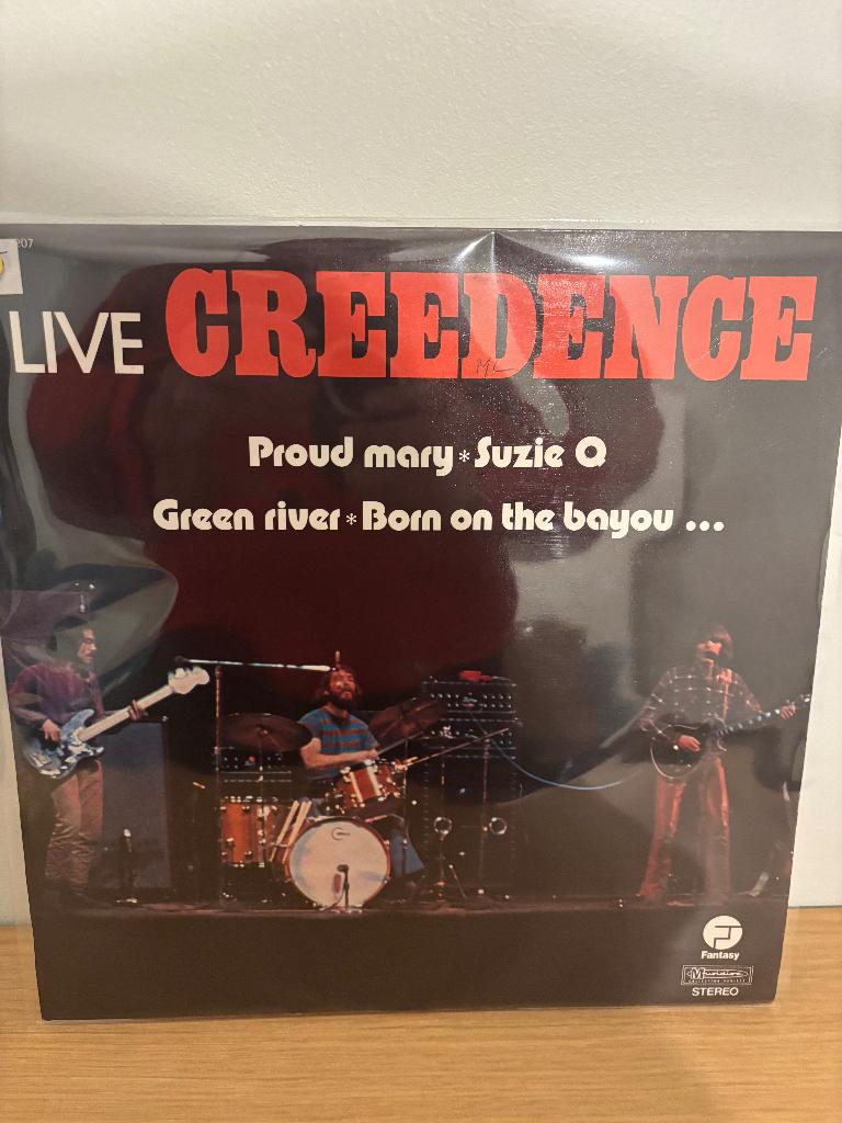 LP - Creedence Clearwater Revival - Live Creedence, Ophalen of Verzenden, Gebruikt, 12 inch, Overige genres