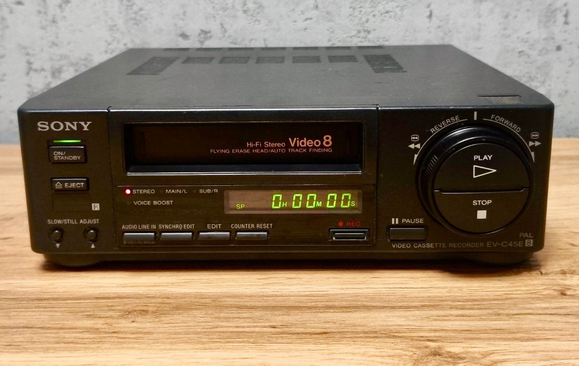 Enregistreur vidéo Sony EV-C45E video 8, Enlèvement ou Envoi, Comme neuf