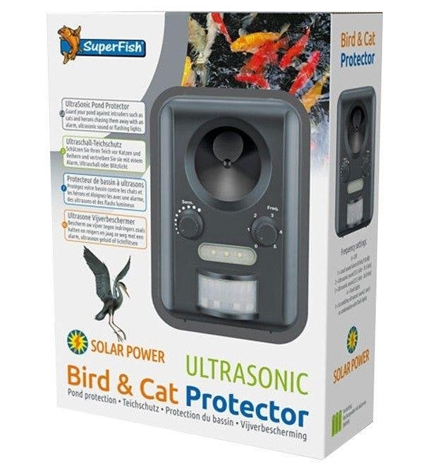 SuperFish Bird & Cat Protector | Katten- en Reigerverjager, Enlèvement ou Envoi, Neuf, Autres types