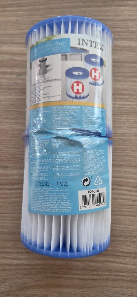 Intex Filterpatroon H - 2 Stuks (Splinternieuw)., Enlèvement ou Envoi, Neuf, Filtre