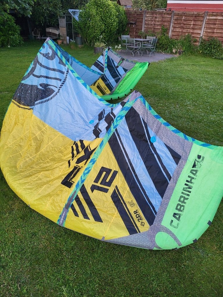 kite cabrinha FX 12 m perfect in orde, Watersport en Boten, Ophalen, Zo goed als nieuw, 12 m², Kite