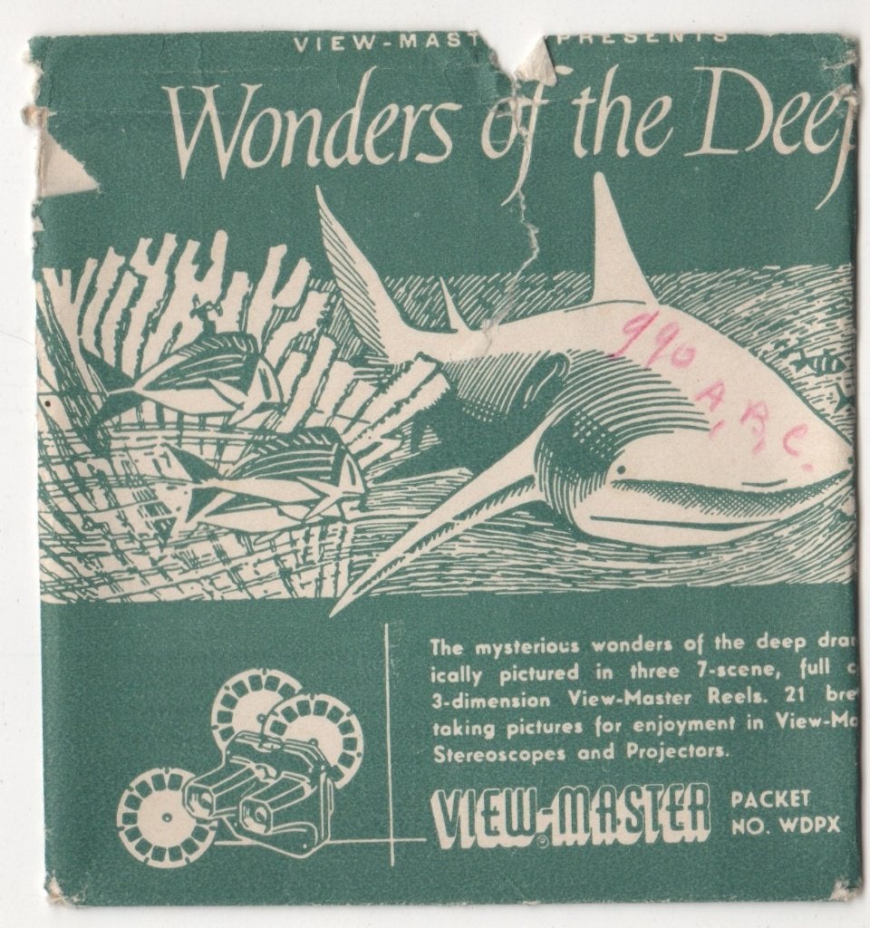 View-master Merveilles des profondeurs 990 A B C, Enlèvement ou Envoi