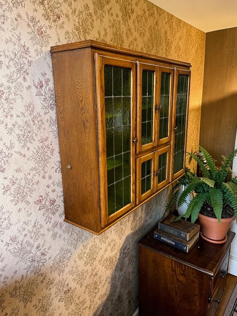 vintage houten hangkast, Ophalen