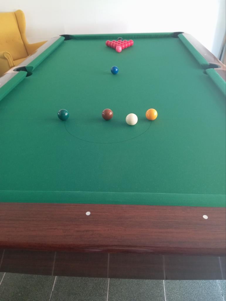 Table de billard professionnelle, Enlèvement, Table de billard