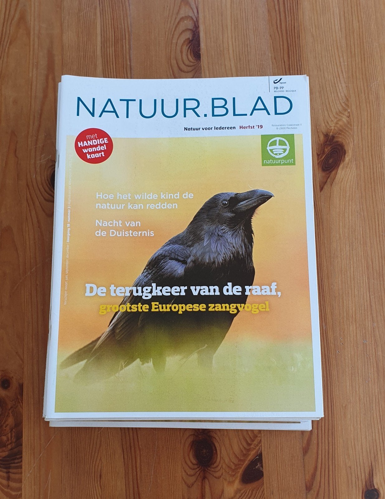 Tijdschriften NatuurPunt, Livres, Nature, Enlèvement ou Envoi