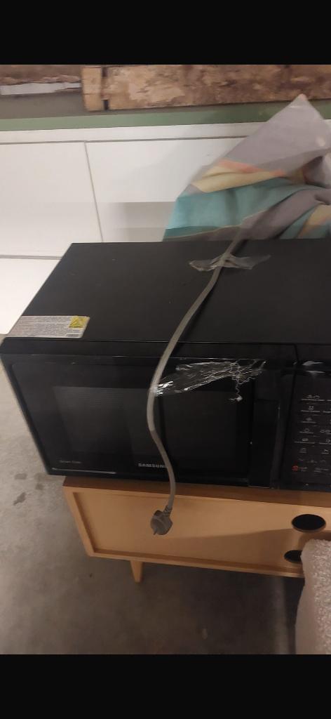 Microgolf oven, Ophalen, Gebruikt, Draaiplateau, Vrijstaand