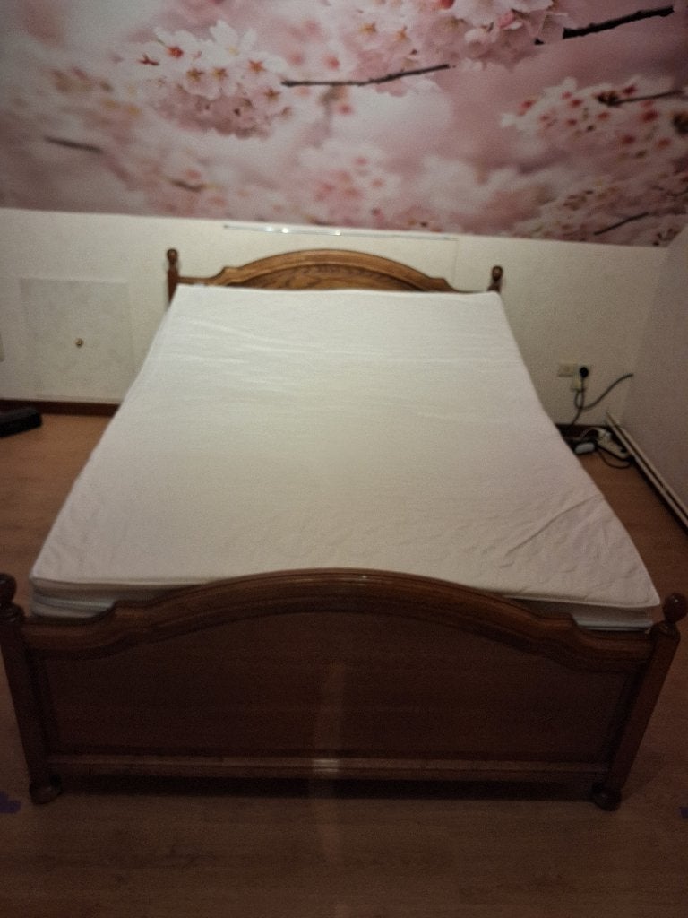lit 2matelas latteflex 2 protège-matelas2 matelas surmatelas, Matelas, Enlèvement, 200 cm, Deux personnes