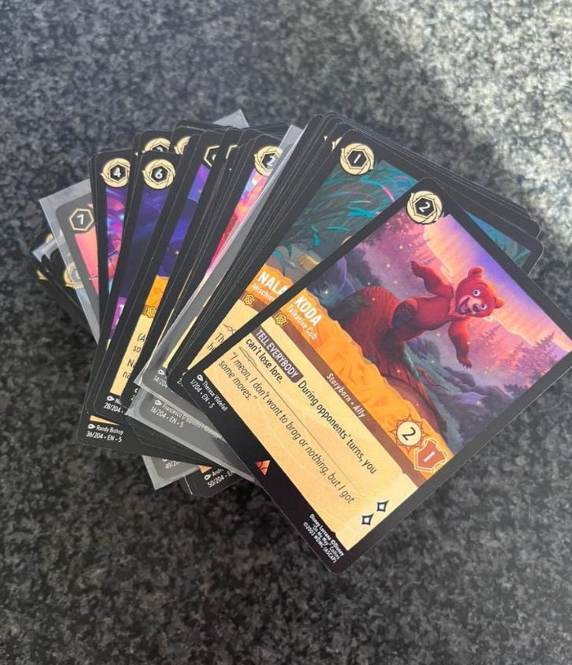 185/204 kaarten chapter 5 shimmering skies Lorcana Disney, Verzamelen, Ophalen, Zo goed als nieuw