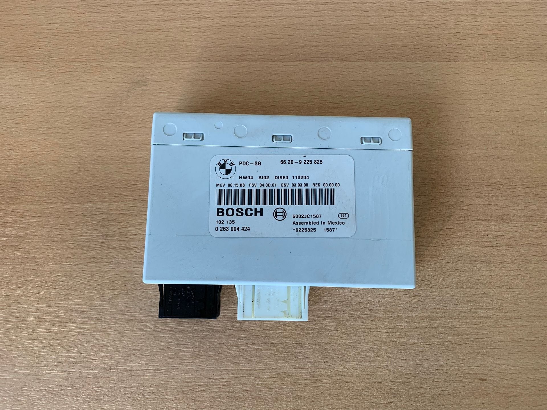 PDC module parkeersensoren BMW 3 serie E90 E91 9225825, Gebruikt, -, -, Ophalen of Verzenden