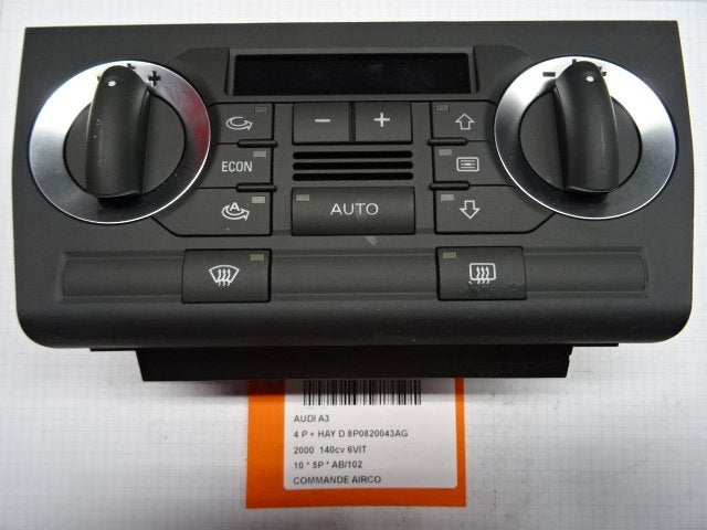 PANNEAU DE COMMANDE CLIMATISATION Audi A3 Sportback (8PA), Autos : Pièces & Accessoires, Auto-Union-Straße  1,
85057  Ingolstadt, DE