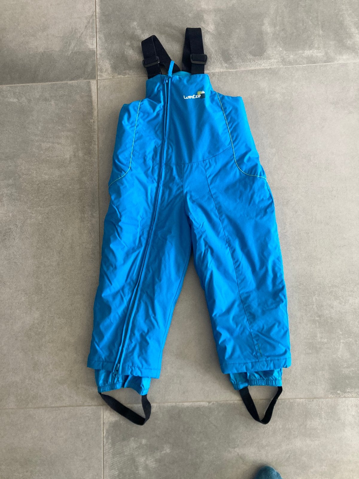 Ski broek salopette - wedze - decathlon - 3 jaar, Ophalen, Zo goed als nieuw, Ski
