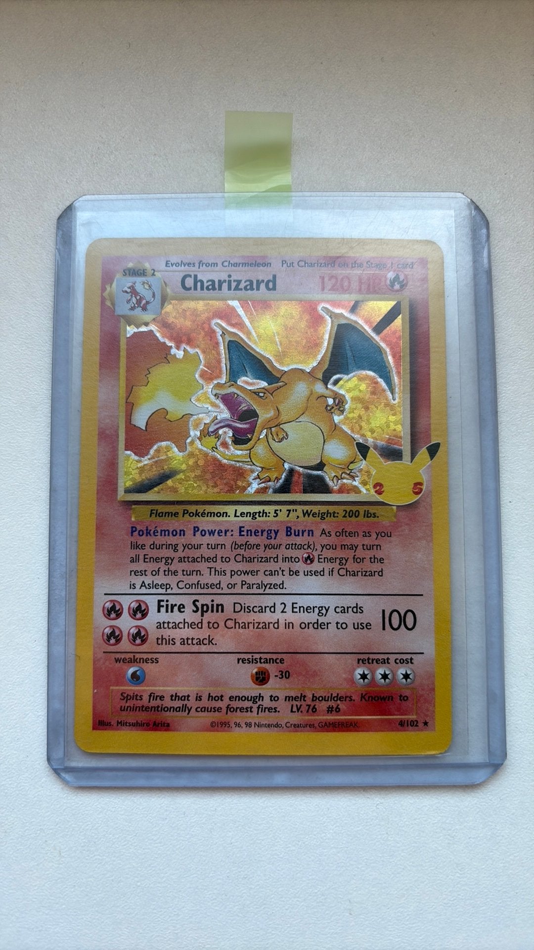Charizard 1995, Ophalen, Zo goed als nieuw