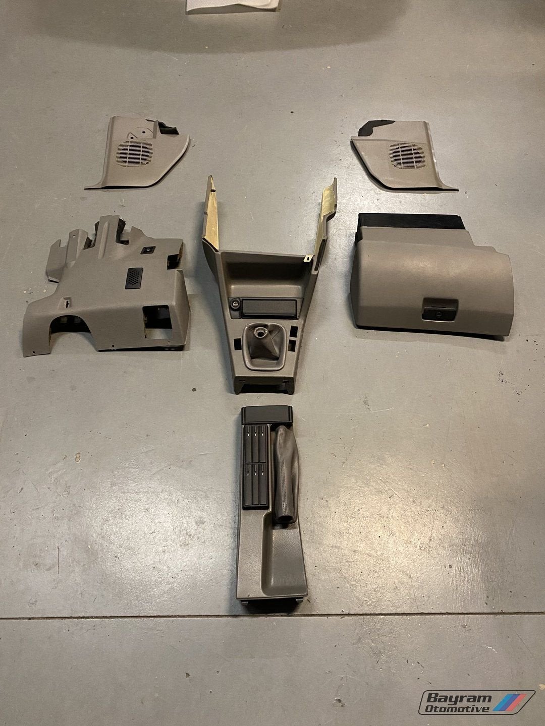 Bmw E30 grijze interieur delen dashboard mtechnik 3-serie m3, -, -, Enlèvement, Utilisé