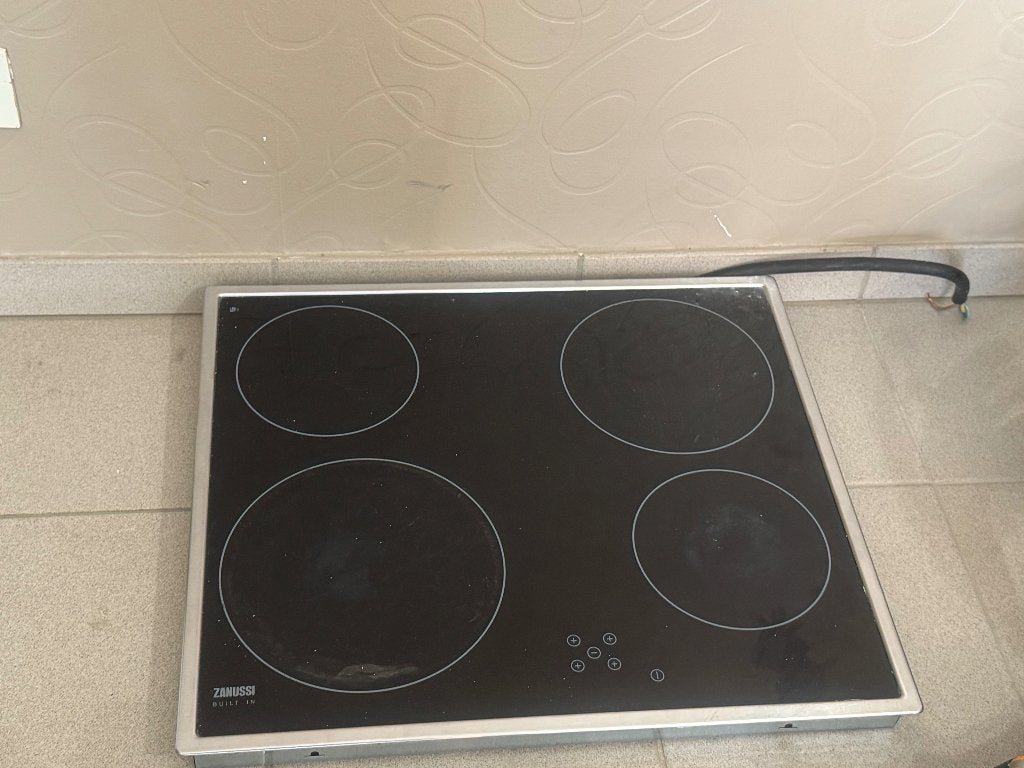 Elektrische kookplaten, Elektronische apparatuur, Kookplaten, Ophalen, Gebruikt, 4 kookzones, Inbouw