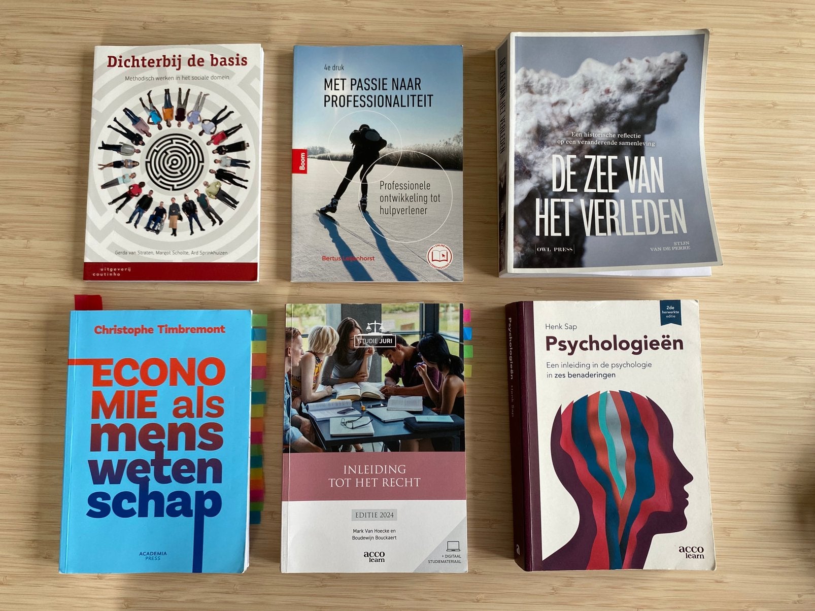 Schoolboeken Eerste jaar Bachelor Sociaal Werk Artevelde HS, Boeken, Ophalen, Gelezen, Overige niveaus, Overige vakken