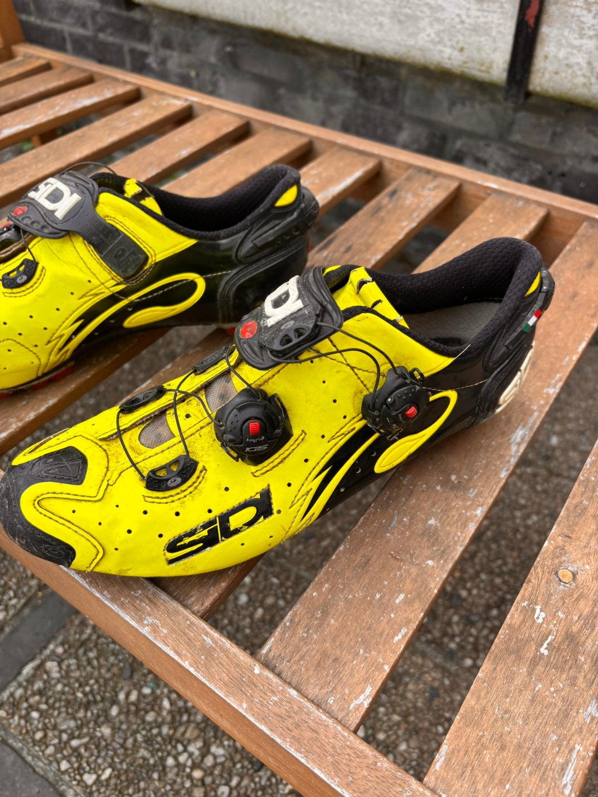 SIDI CARBON MTB SCHOENEN, Fietsen en Brommers, Ophalen, Gebruikt, Heren, Schoenen