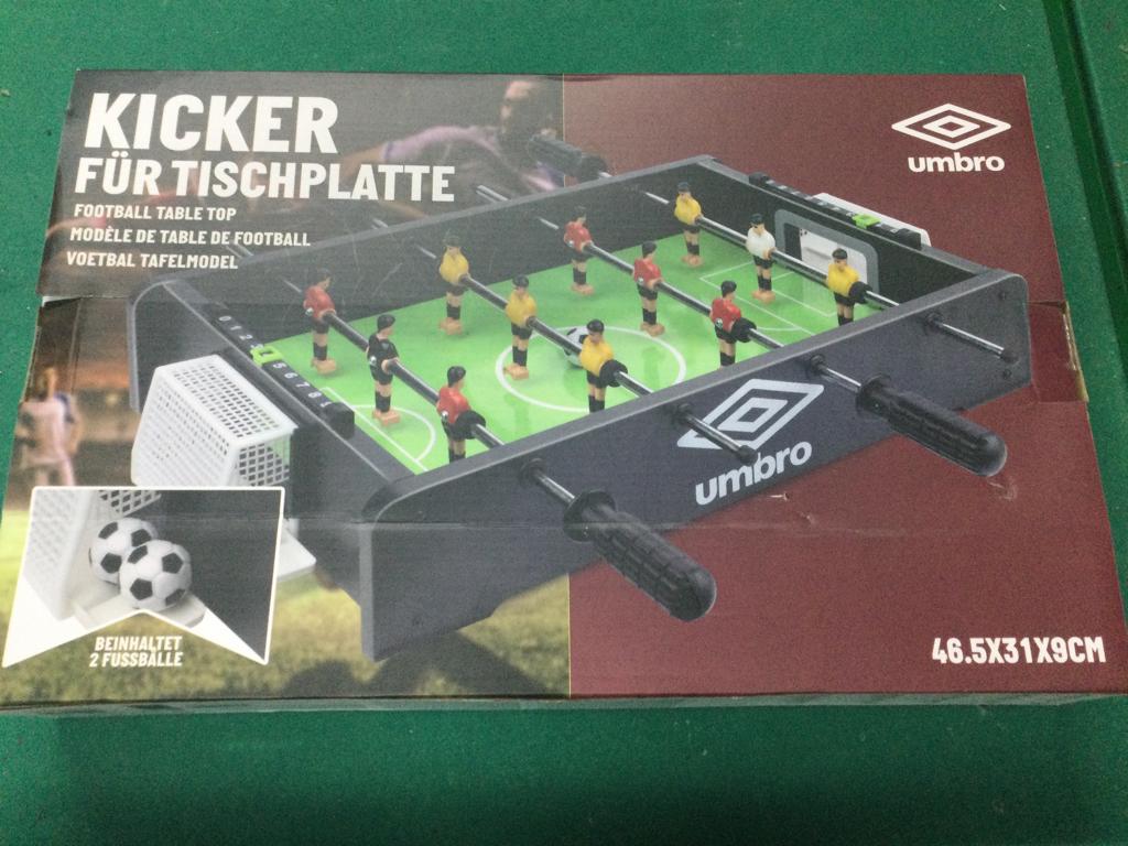 Kicker tafel voetbal, Ophalen, Nieuw