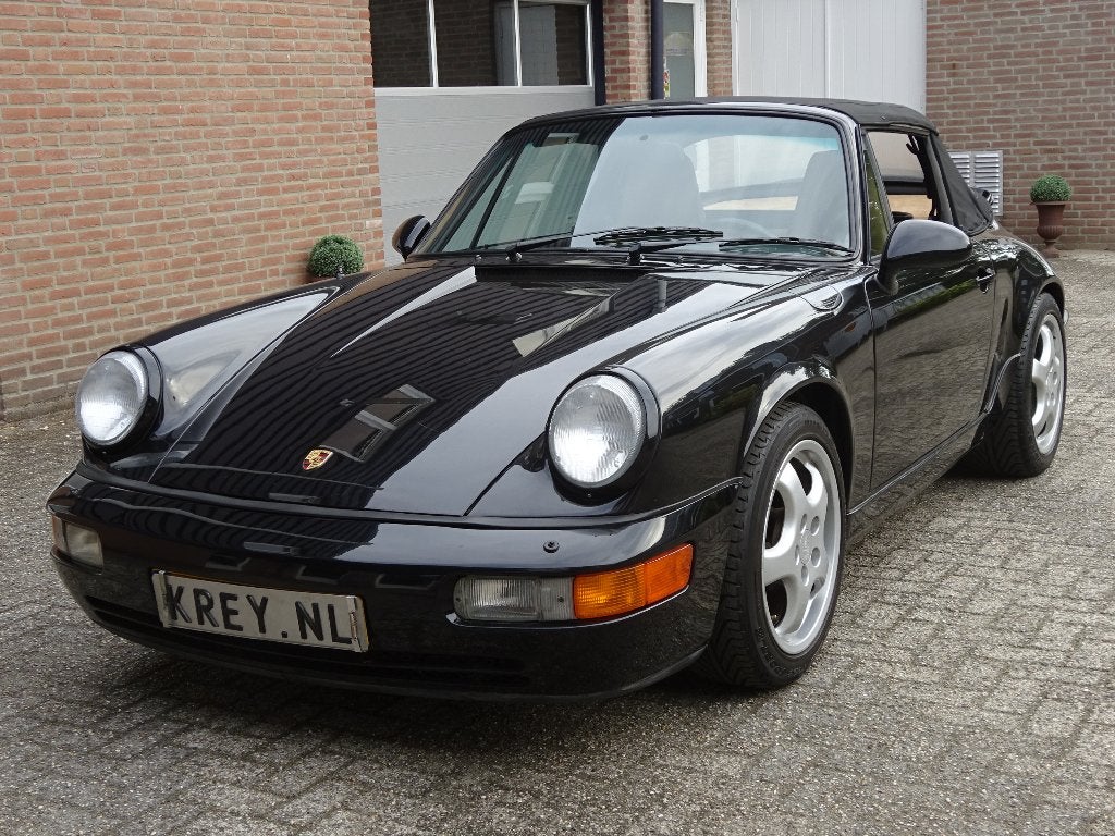 Porsche 3.2 Super Carrera 964 Cabriolet, Auto's, 4 zetels, Achterwielaandrijving, Elektrische ramen, Cabriolet