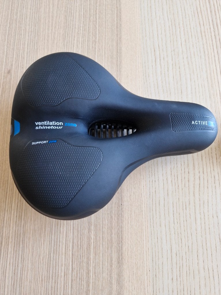 Fietszadel, Ophalen, Overige materialen, Zo goed als nieuw, Zadel
