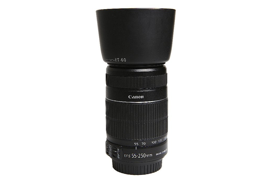 Canon EF-S 55-250mm IS II telelens met 12 maanden garantie, Verzenden, Zo goed als nieuw, Telelens, Zoom