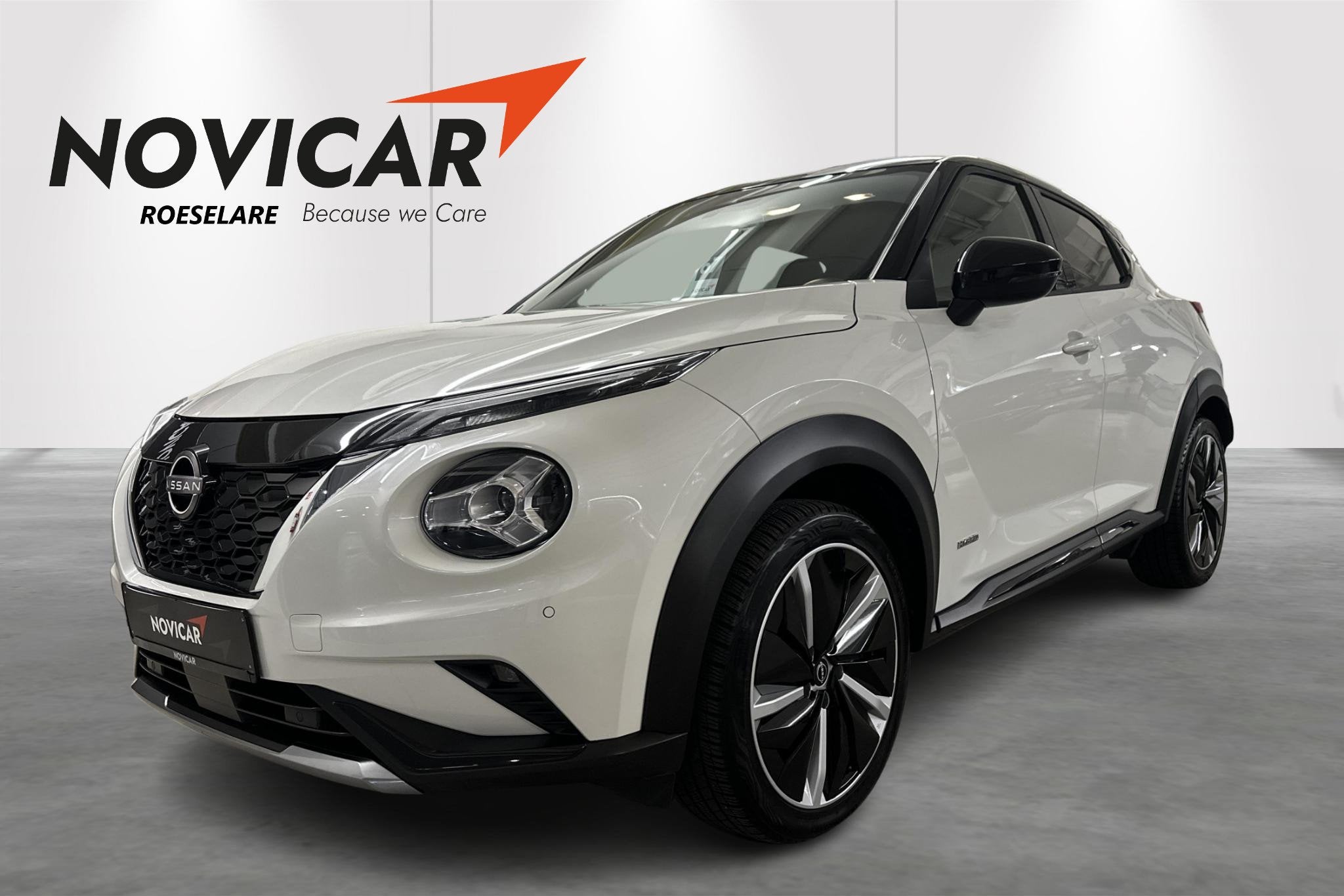 Nissan Juke 1.6 Hybrid 145 N-Design, Stof, Gebruikt, 750 kg, 4 cilinders