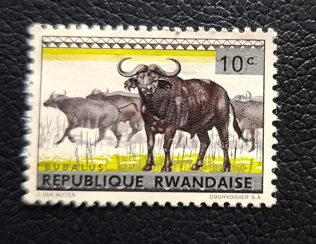 Postzegel Rwanda OBP 52*, Ophalen of Verzenden