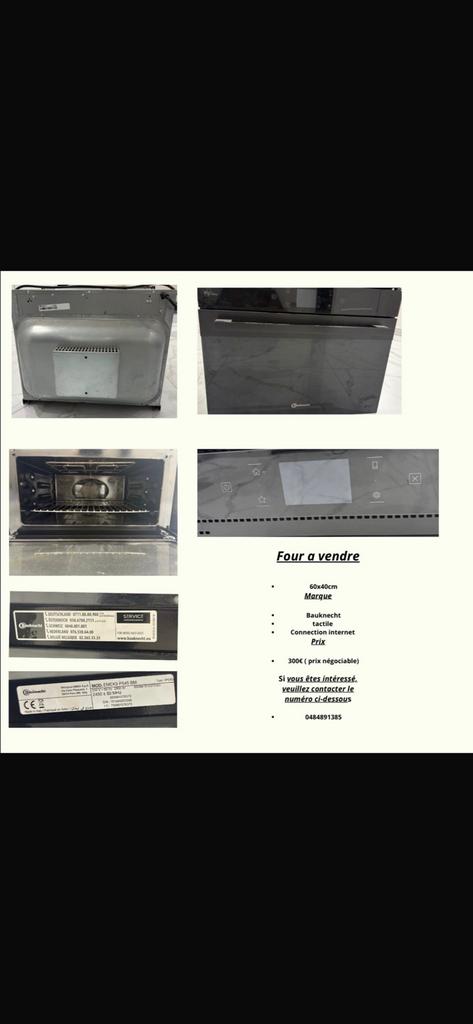 Four, Electroménager, Enlèvement, Neuf, Four