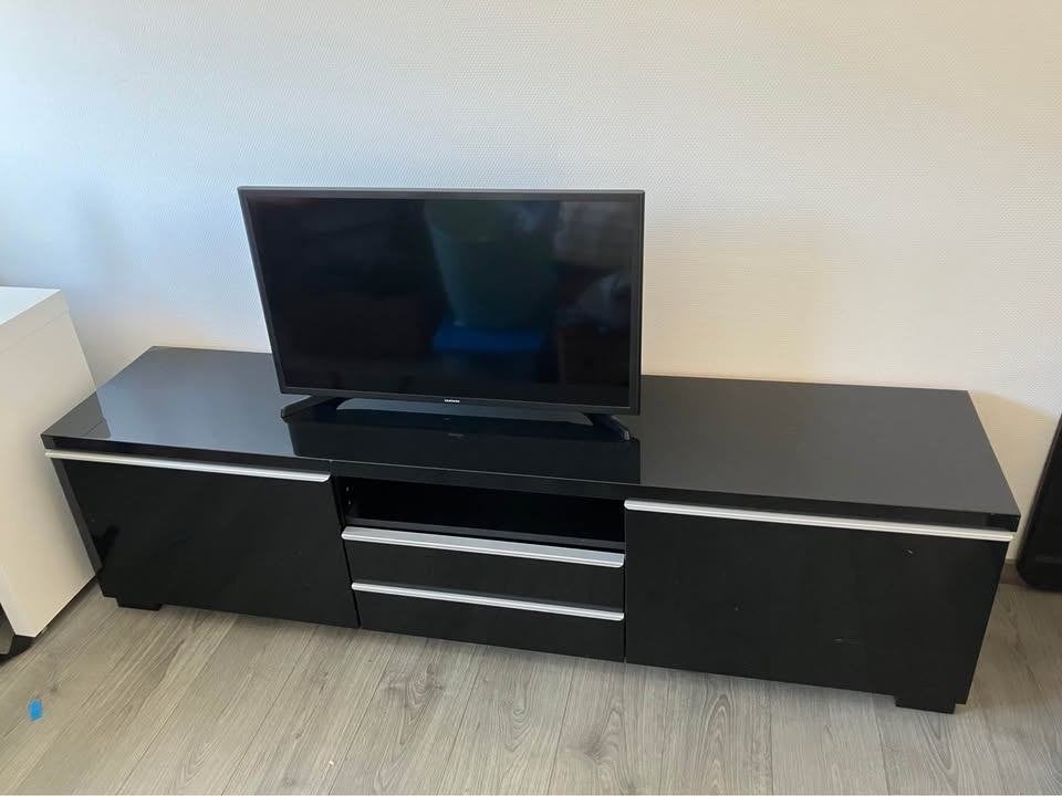 Tv meubel - besta Ikea, Huis en Inrichting, Ophalen, Gebruikt, 150 tot 200 cm, Minder dan 100 cm