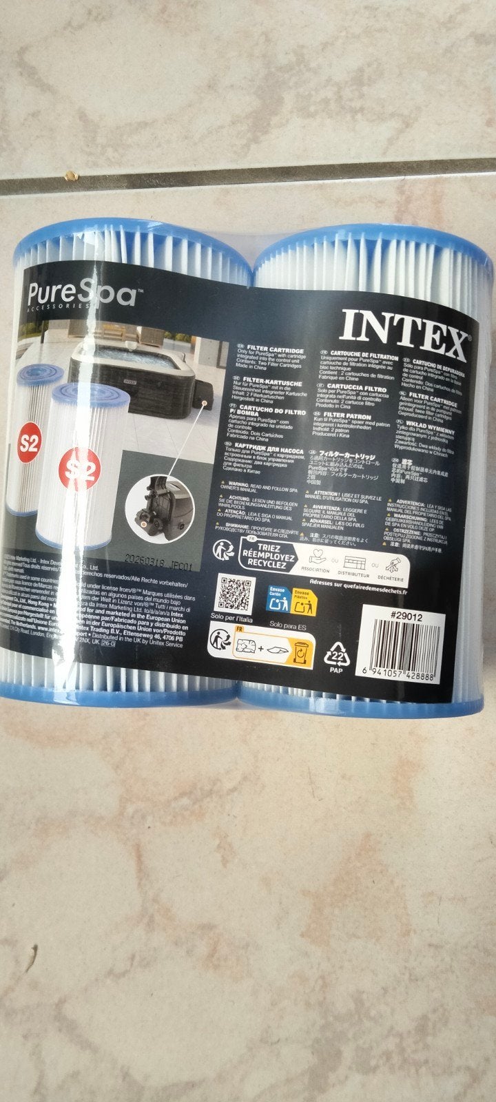 Intex filters S2, Ophalen, Nieuw, Filter