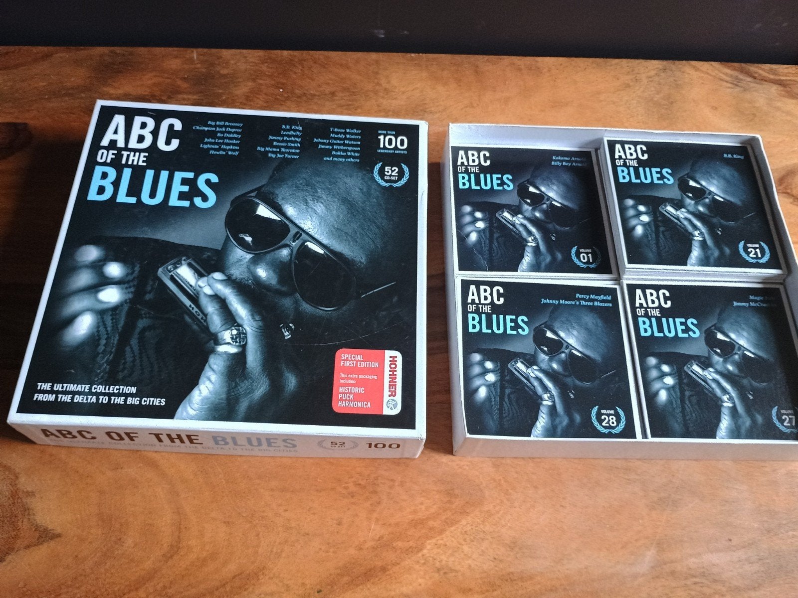52 CD Box 'ABC OF THE BLUES', zeer goede staat, Enlèvement ou Envoi, Blues