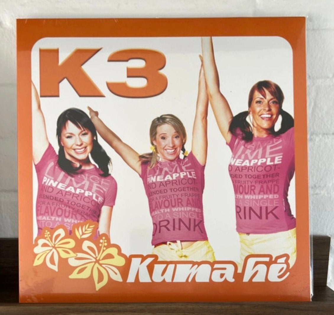 K3: Kuma hé- zwarte vinyl- gesealed, Ophalen, Geseald, 12 inch, Muziek