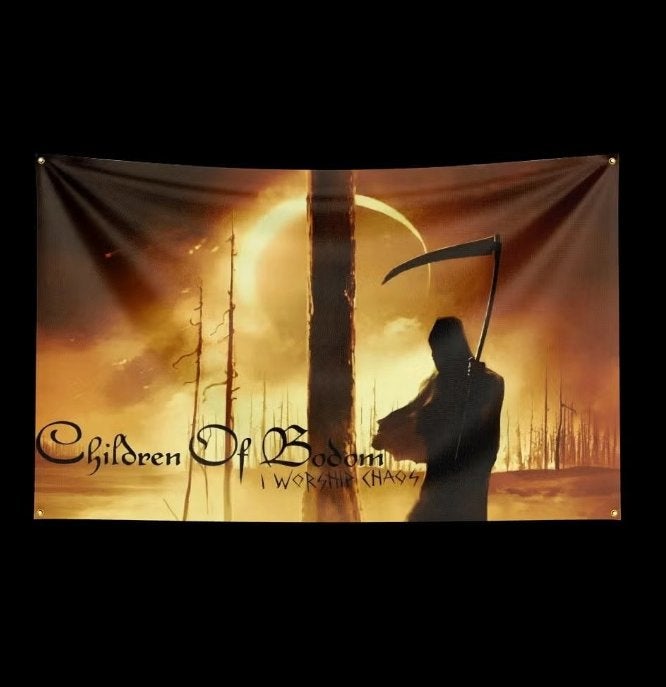 Grote vlaggen Children of Bodom (150x90cm), Ophalen of Verzenden, Nieuw