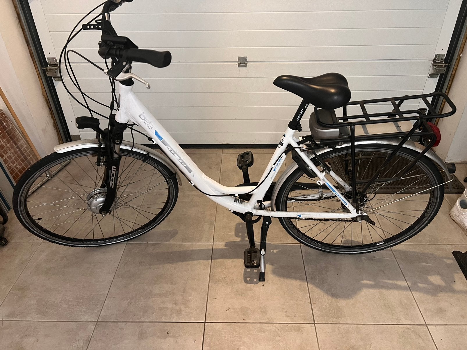 E bike dames fiets zonder baterij, Ophalen, Gebruikt