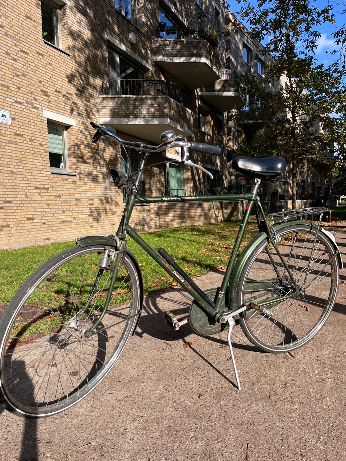 City bike green oldtimer, Fietsen en Brommers, Ophalen