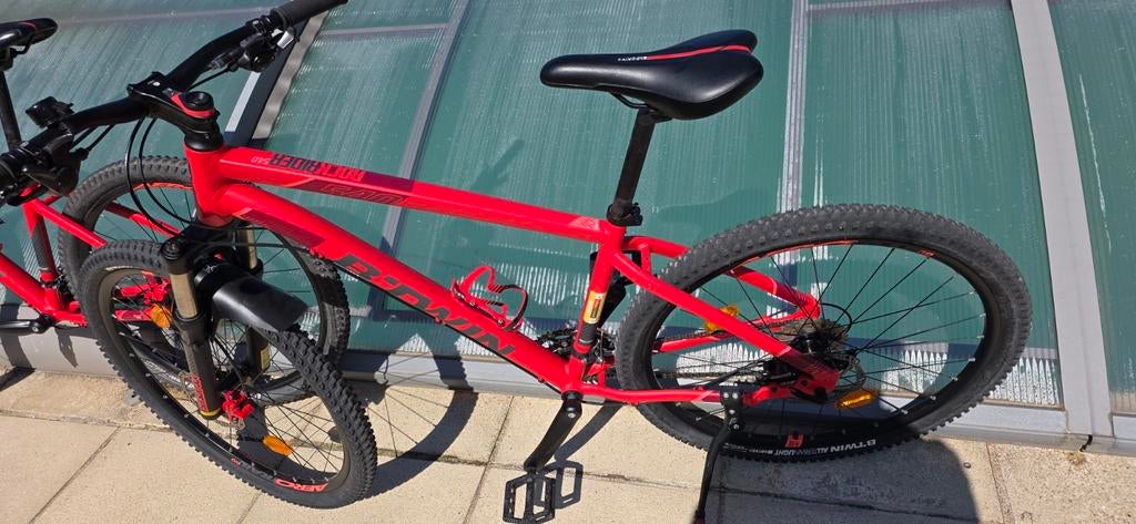 rockrider 540 medium en large schijfremmen, Fietsen en Brommers, 28 inch, Vering, Zo goed als nieuw, Meer dan 20 versnellingen