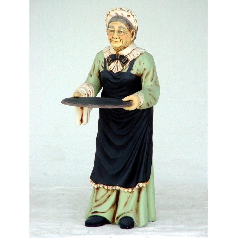 Serveuse vieille femme 100 cm - Oberbeeld, Enlèvement, Neuf