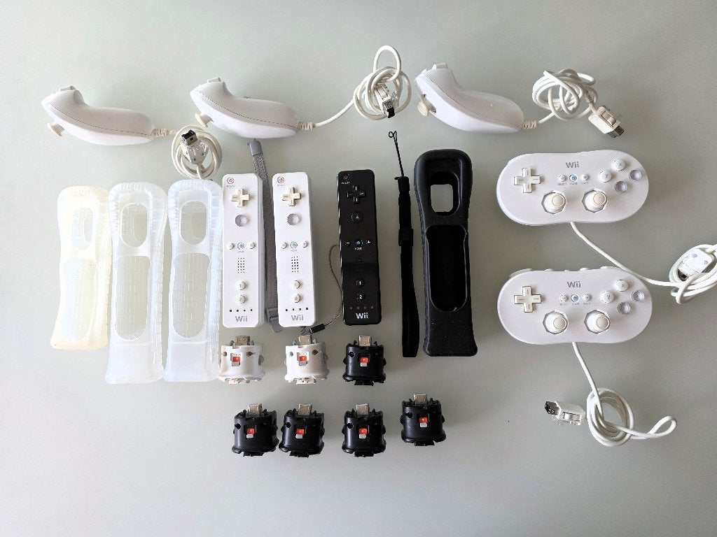Wii controllers ,nunchucks,motion plus adapter,accessoires, Ophalen of Verzenden