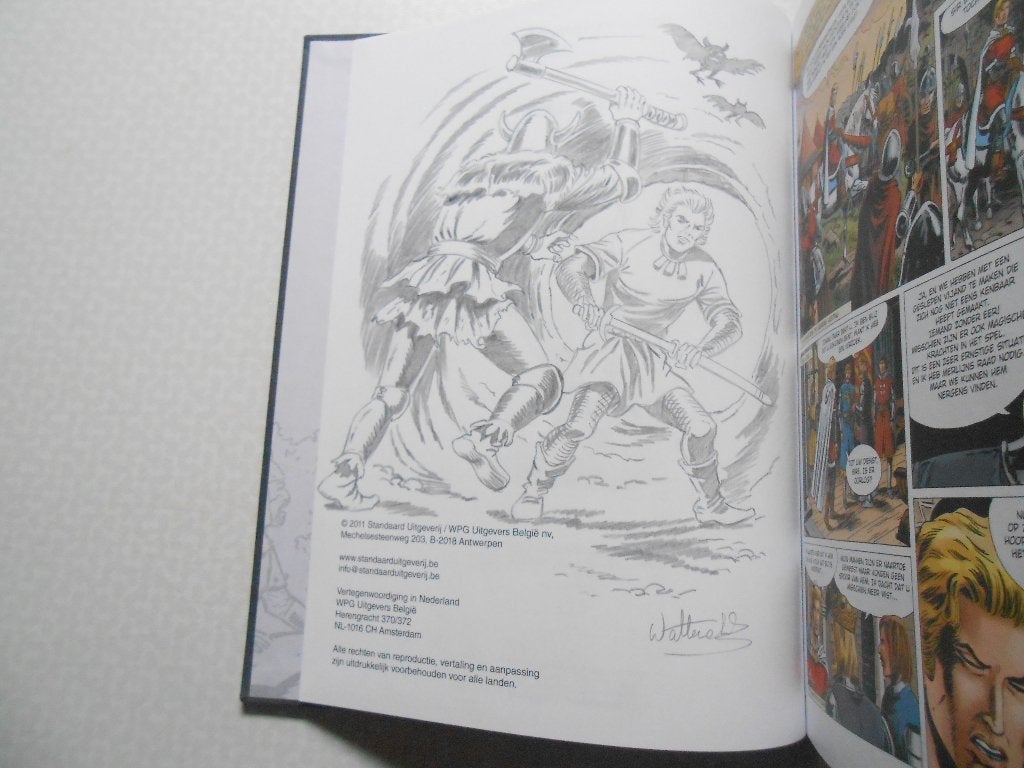 de rode ridder 232 duivelsmist 1ste dr HC 2011. 320/350., Neuf, Willy vandersteen, Enlèvement ou Envoi, Une BD