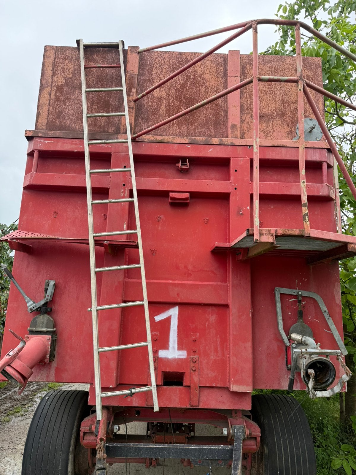 Mestcontainer 40kuub, Zakelijke goederen, Landbouw | Werktuigen, Ophalen