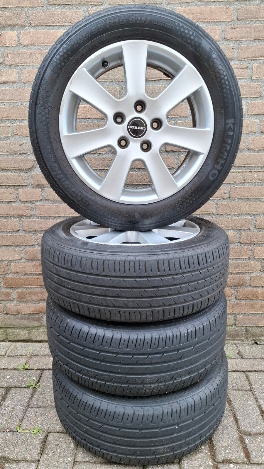 Lichtmetalen velgen 5x114,3 5x114.3, Ophalen, Gebruikt, 16 inch, 205 mm
