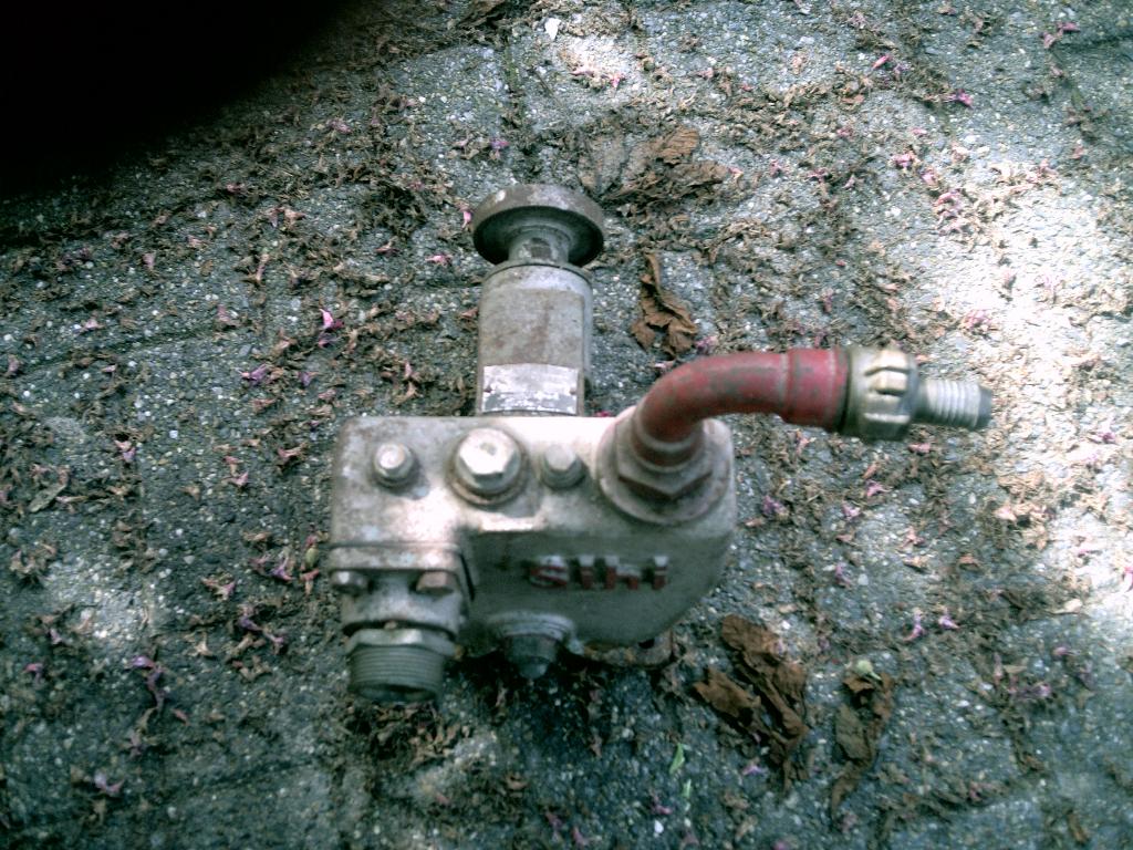 Sihi waterpomp, Ophalen, Gebruikt