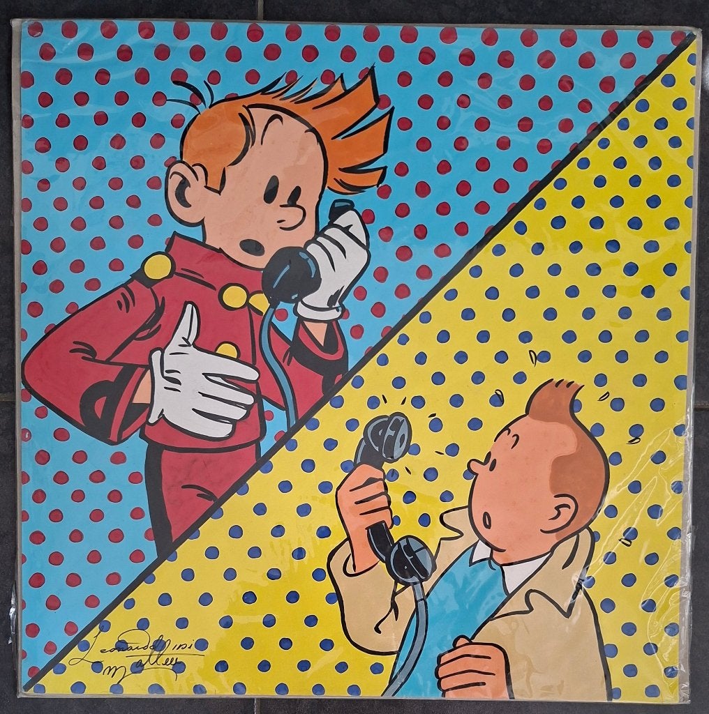 Spirou, Kuifje, Verzenden, Zo goed als nieuw